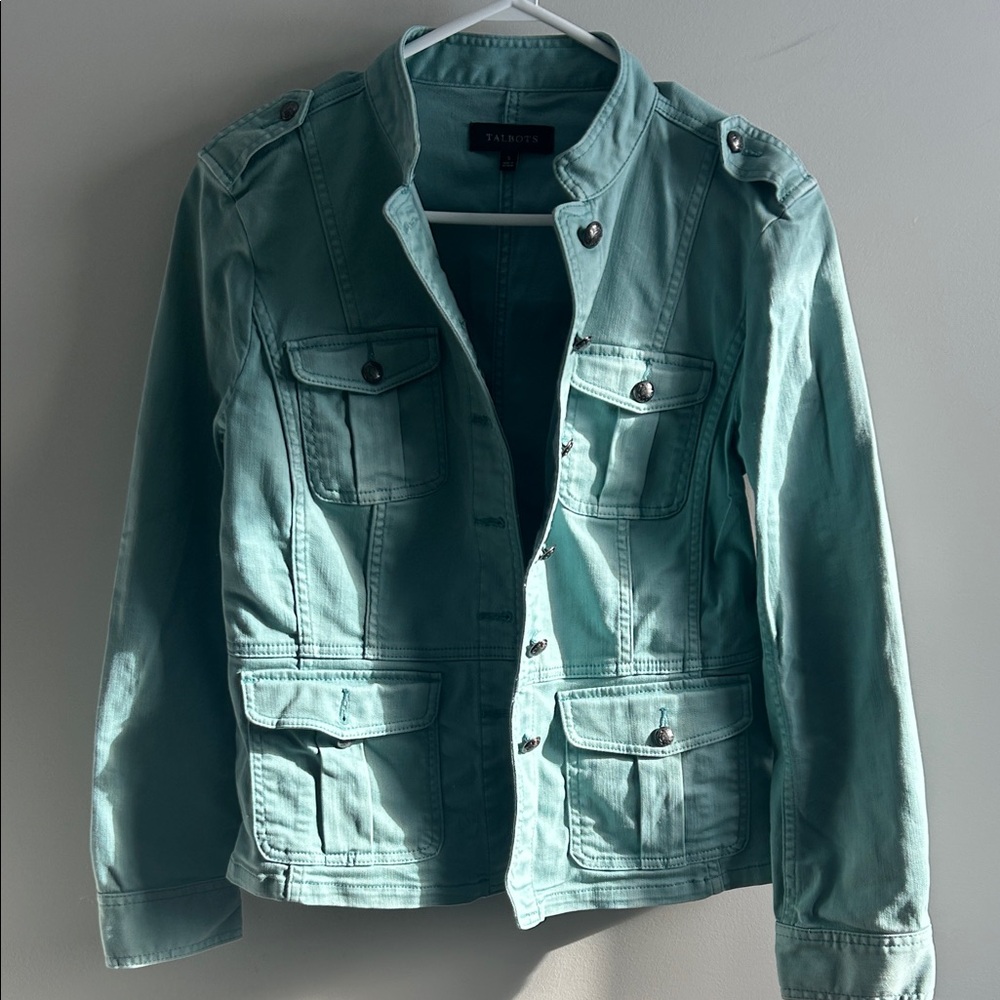 Talbots Light Blue Jacket